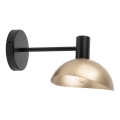 Wandlamp ARTIS 1xE14/40W/230V zwart/goud