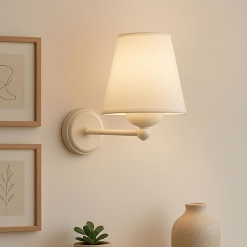 Wandlamp ASPARAGUS 1xE27/40W/230V wit