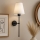 Wandlamp ASPARAGUS 1xE27/40W/230V zwart/crème