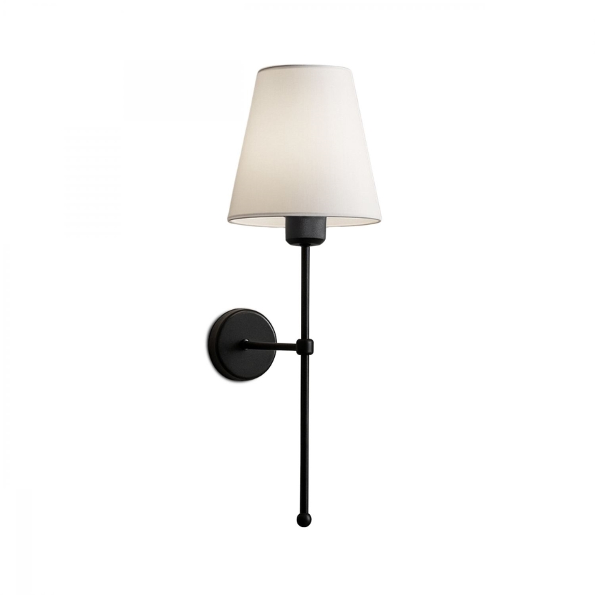 Wandlamp ASPARAGUS 1xE27/40W/230V zwart/crème