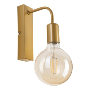 Wandlamp ASTRID 1xE27/60W/230V goud