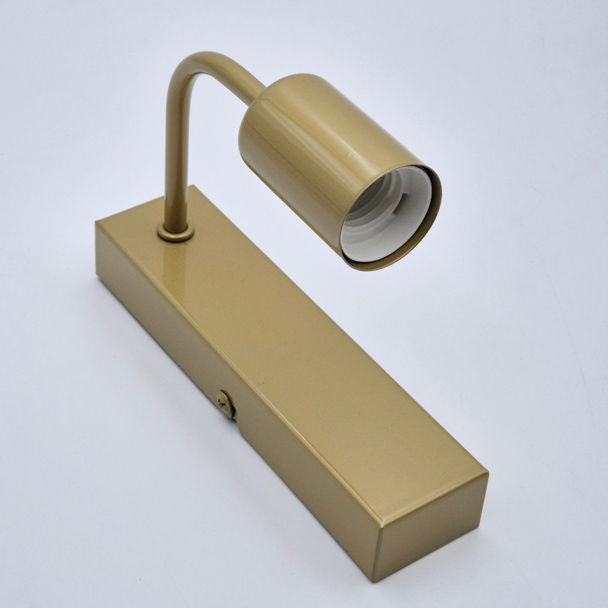Wandlamp ASTRID 1xE27/60W/230V goud