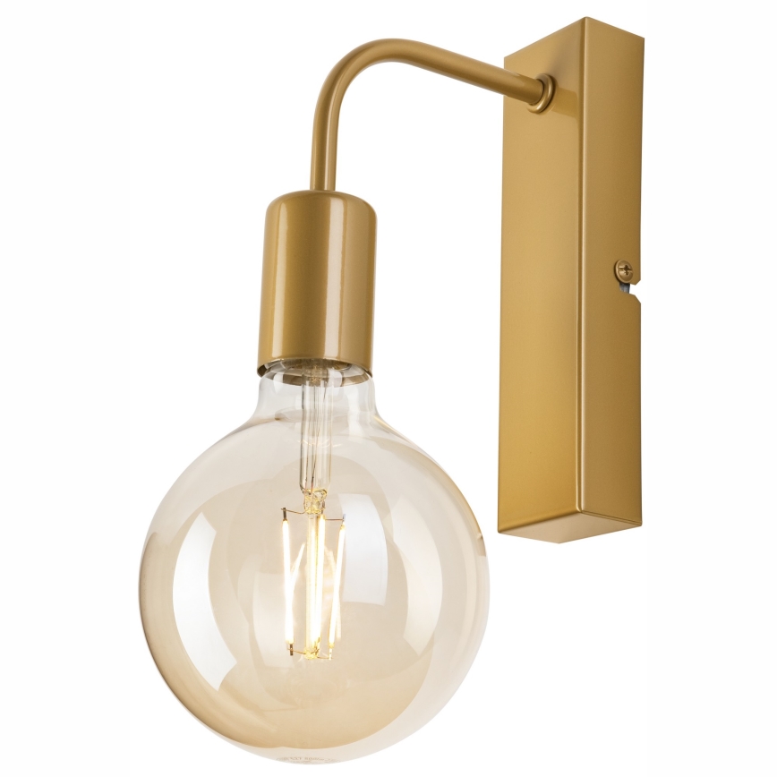 Wandlamp ASTRID 1xE27/60W/230V goud