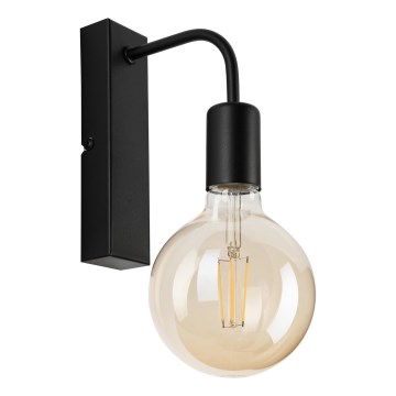 Wandlamp ASTRID 1xE27/60W/230V mat zwart