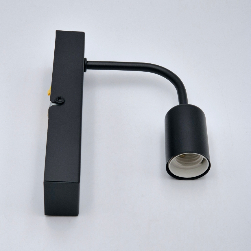 Wandlamp ASTRID 1xE27/60W/230V mat zwart