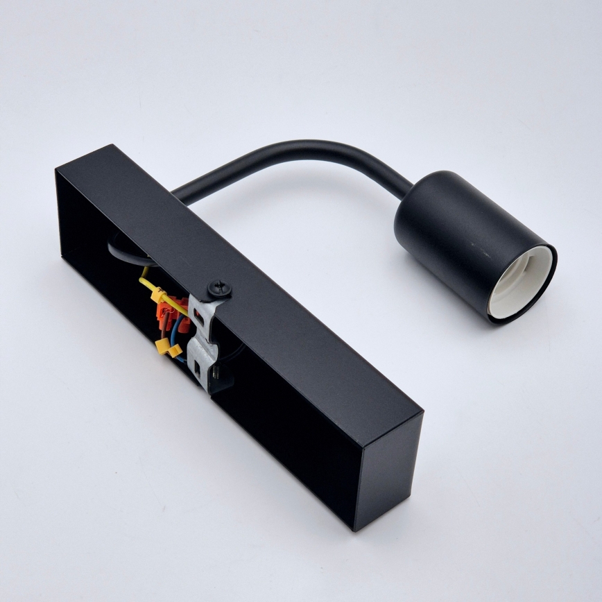 Wandlamp ASTRID 1xE27/60W/230V mat zwart