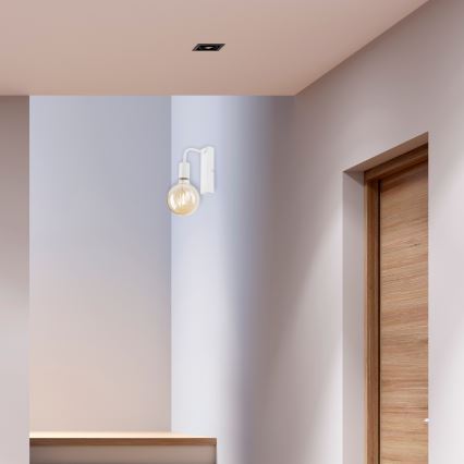 Wandlamp ASTRID 1xE27/60W/230V wit
