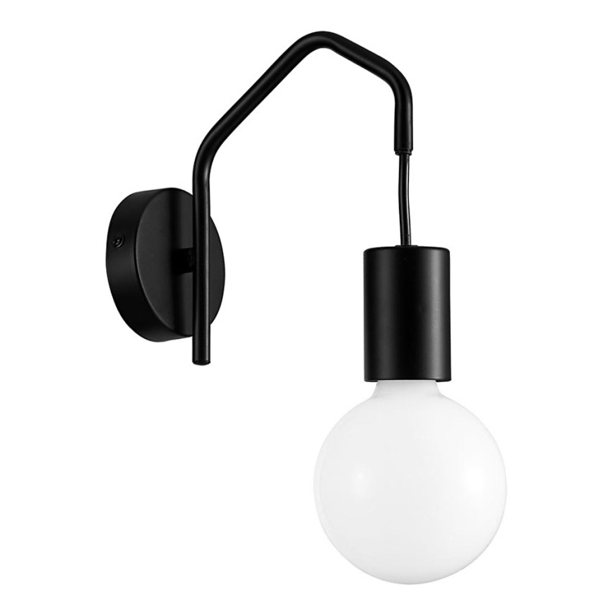 Wandlamp BASSO 1xE27/40W/230V zwart