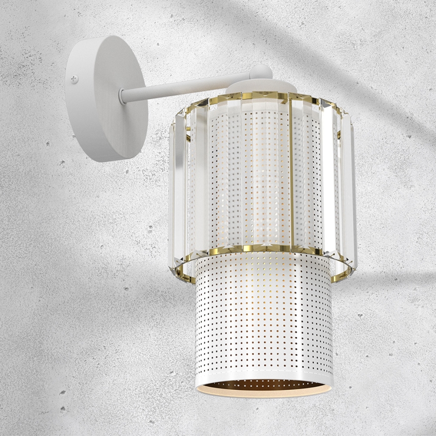 Wandlamp BLANCO 1xE27/60W/230V wit