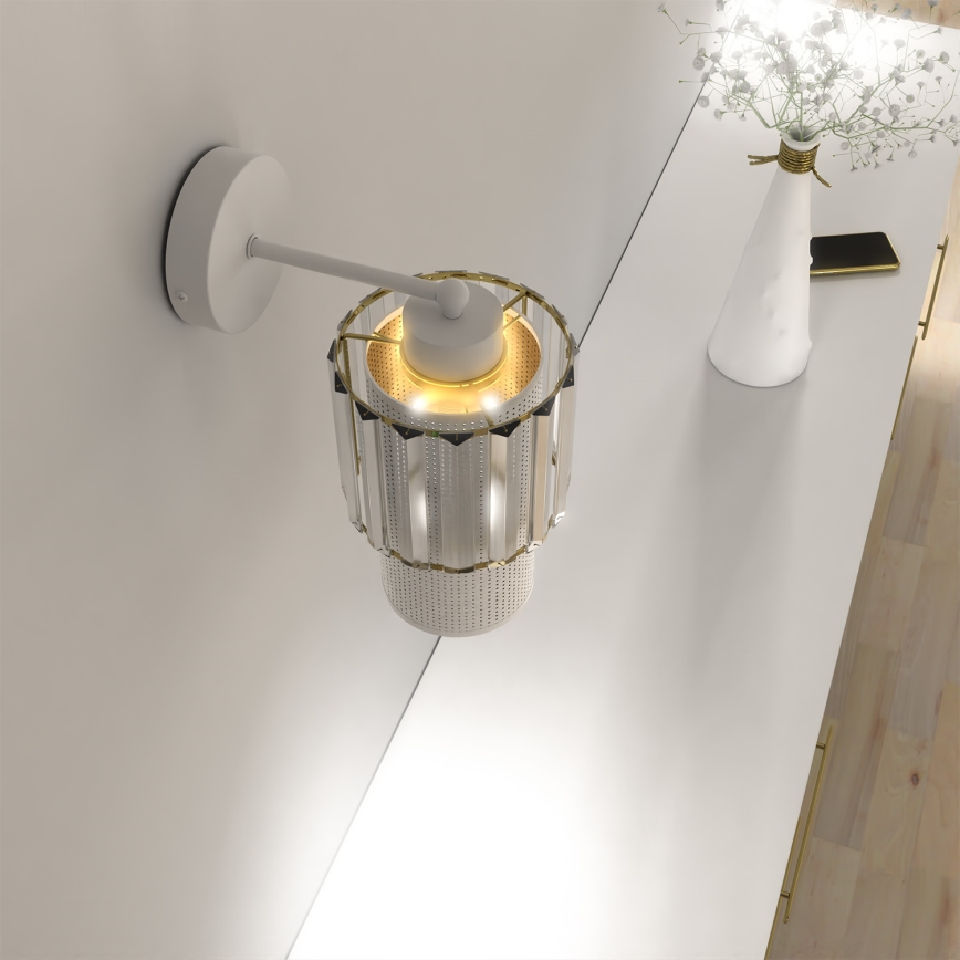 Wandlamp BLANCO 1xE27/60W/230V wit