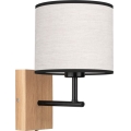 Wandlamp BOHO 1xE27/25W/230V eiken