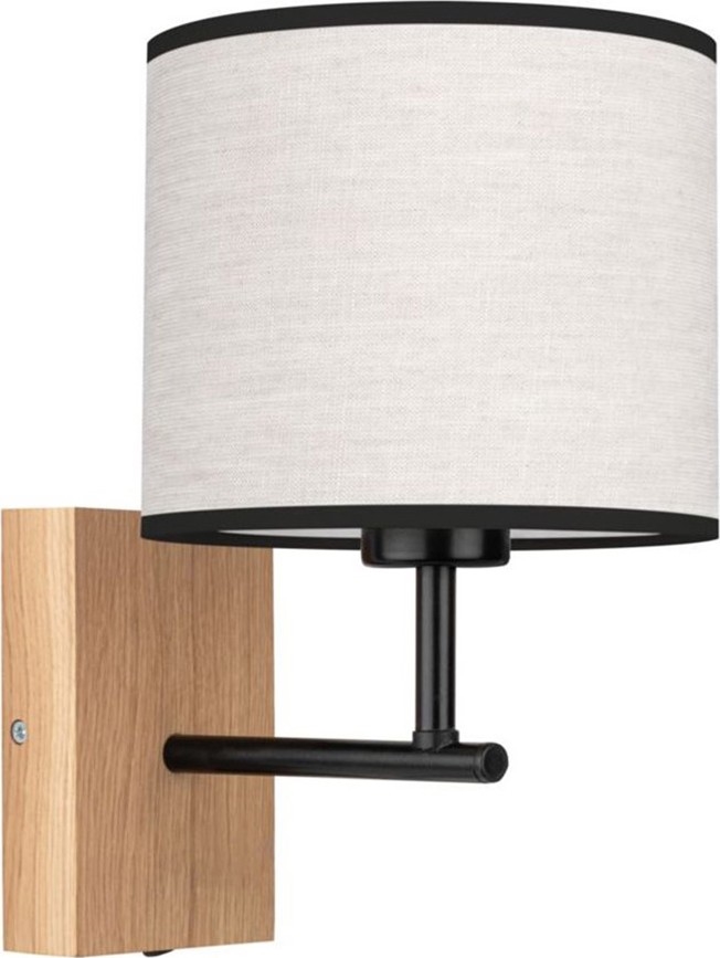 Wandlamp BOHO 1xE27/25W/230V eiken