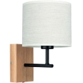 Wandlamp BOHO 1xE27/25W/230V eiken