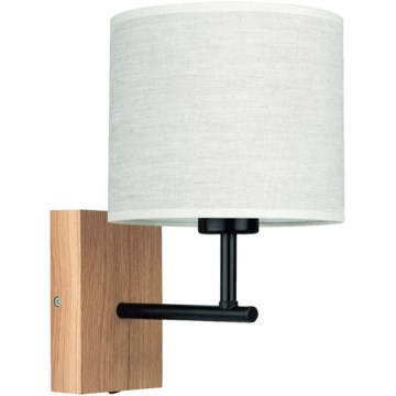 Wandlamp BOHO 1xE27/25W/230V eiken