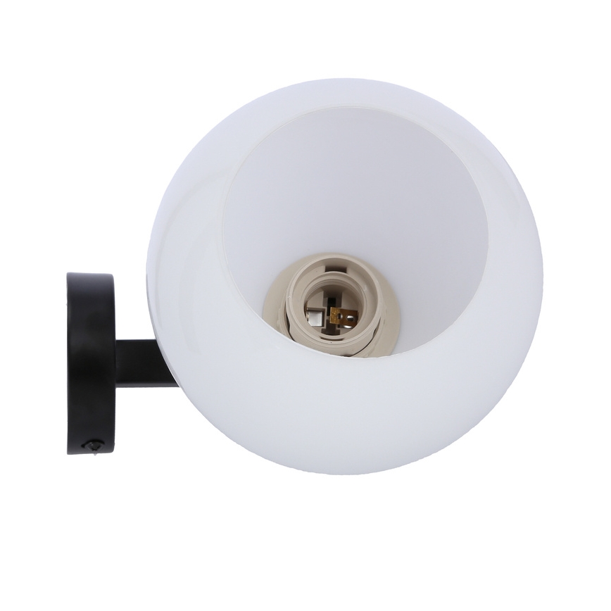 Wandlamp CALDERA 1xE27/60W/230V zwart