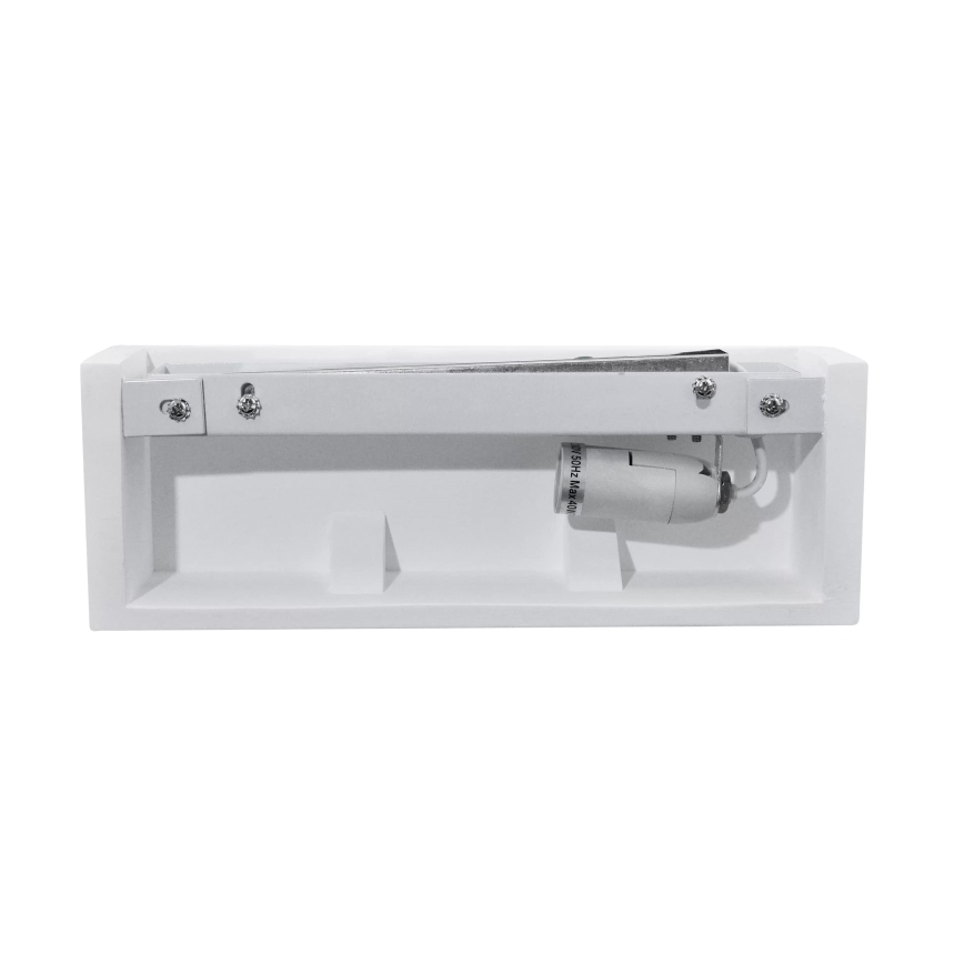 Wandlamp CEGIELKA 1xE14/12W/230V gips/wit