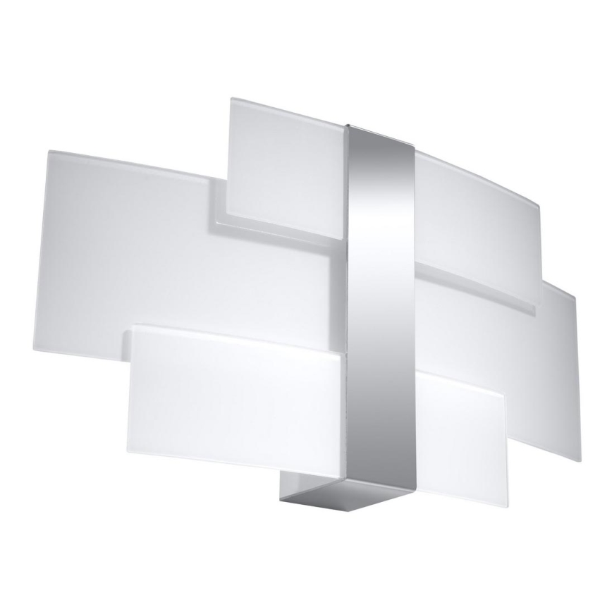 Wandlamp CELIA 2xG9/40W/230V glanzend chroom/wit