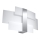 Wandlamp CELIA 2xG9/40W/230V glanzend chroom/wit