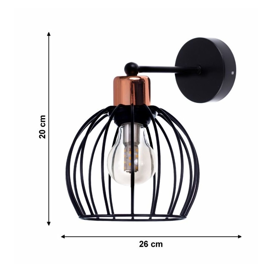 Wandlamp CELTA 1xE27/40W/230V