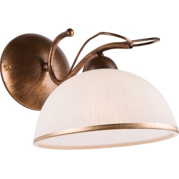 Wandlamp COBRA 1xE27/60W/230V brons/patina
