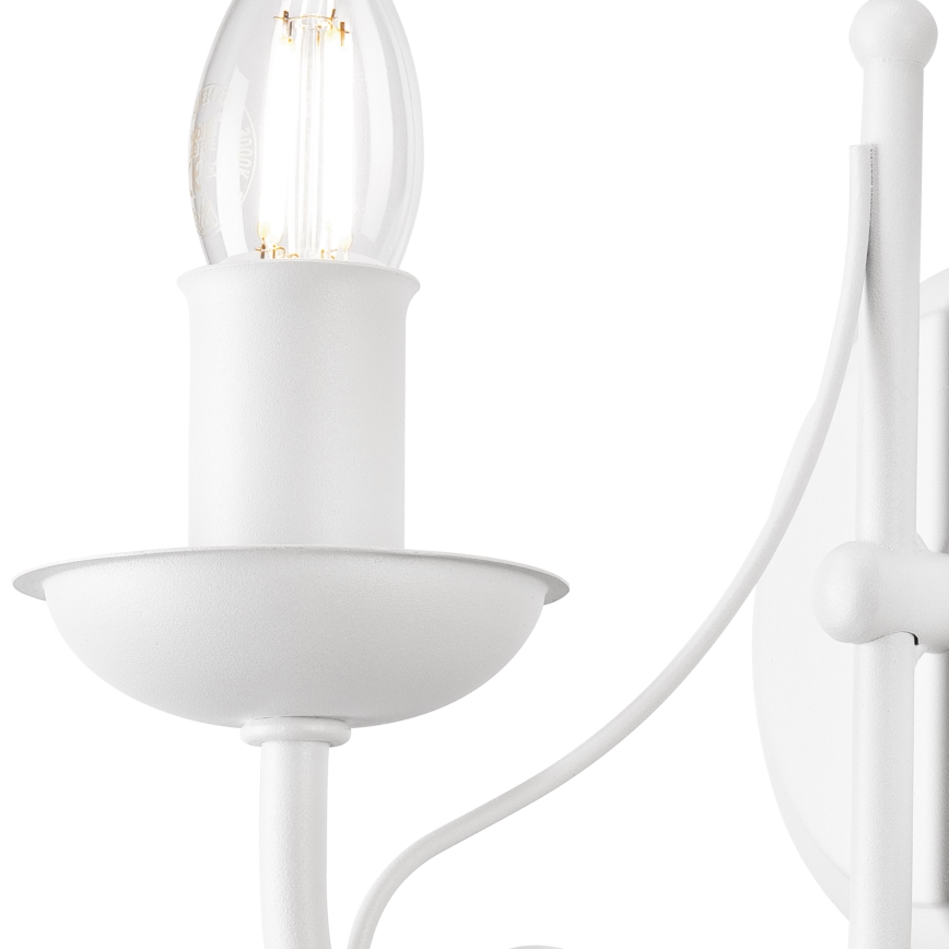 Wandlamp DONATO 1xE14/40W/230V wit