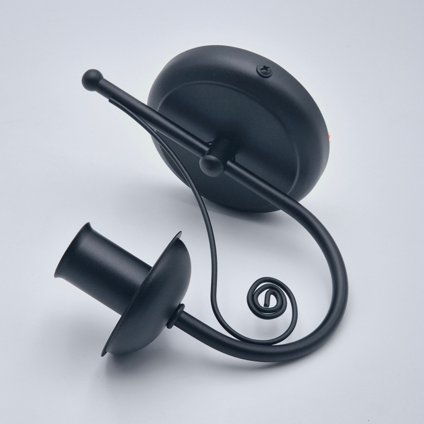 Wandlamp DONATO 1xE14/40W/230V zwart