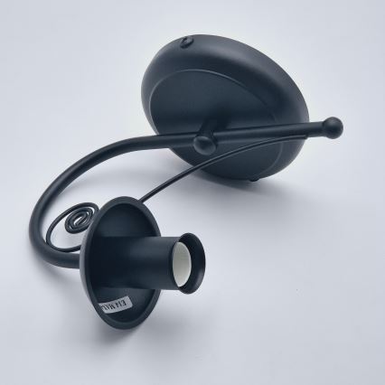 Wandlamp DONATO 1xE14/40W/230V zwart