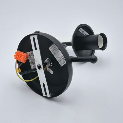 Wandlamp DONATO 1xE14/40W/230V zwart