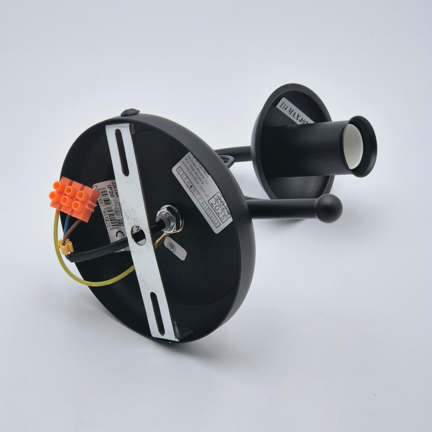 Wandlamp DONATO 1xE14/40W/230V zwart