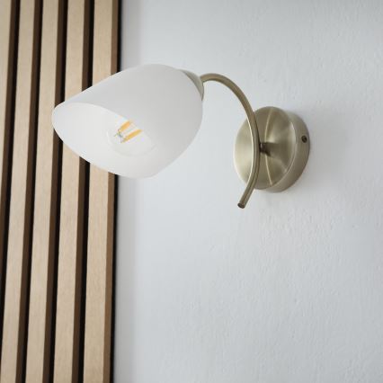 Wandlamp DONNA 1xE27/60W/230V patina