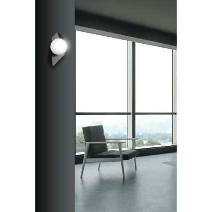 Wandlamp DRIFTON 1xE14/10W/230V zwart
