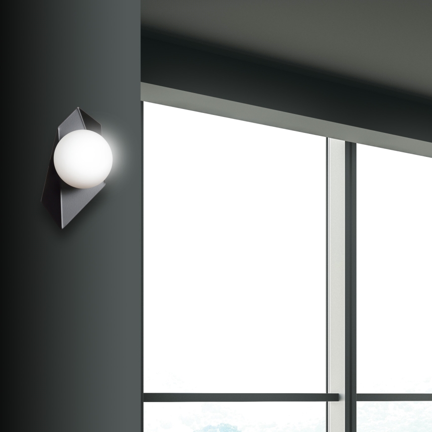 Wandlamp DRIFTON 1xE14/10W/230V zwart