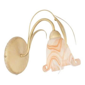 Wandlamp DUCATTI 1xE14/10W/230V goud