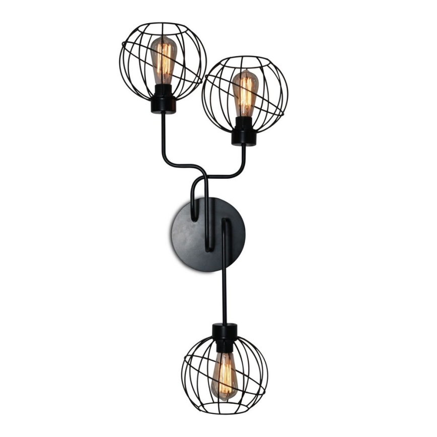 Wandlamp ELECTRICO 3xE27/60W/230V