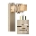 Wandlamp ELEN 1xE27/35W/230V beige/goud/bruin