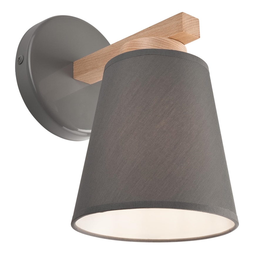 Wandlamp ELLIE 1xE27/60W/230V beuken