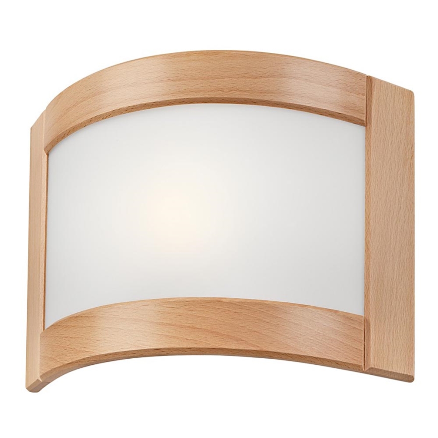 Wandlamp ELODIE 1xE27/60W/230V eiken