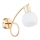 Wandlamp ERYKA 1xE14/10W/230V goud