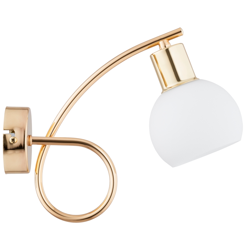 Wandlamp ERYKA 1xE14/10W/230V goud