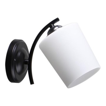 Wandlamp ESNYR 1xE27/40W/230V zwart/wit