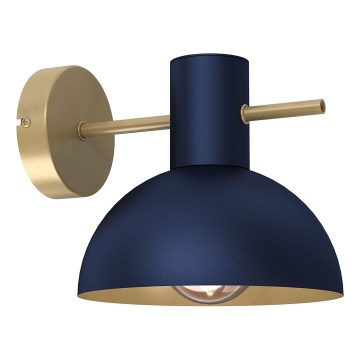 Wandlamp ESTATE MINI 1xE27/15W/230V blauw