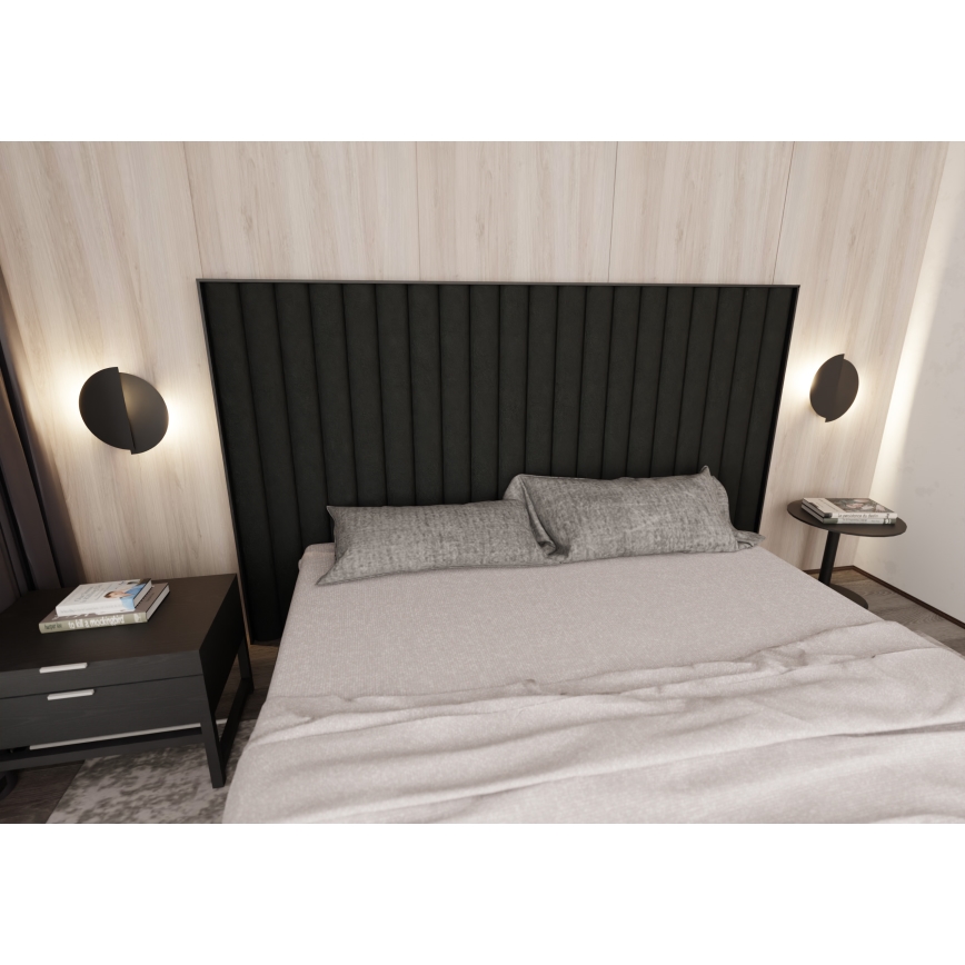 Wandlamp FORM 1xG9/8W/230V zwart