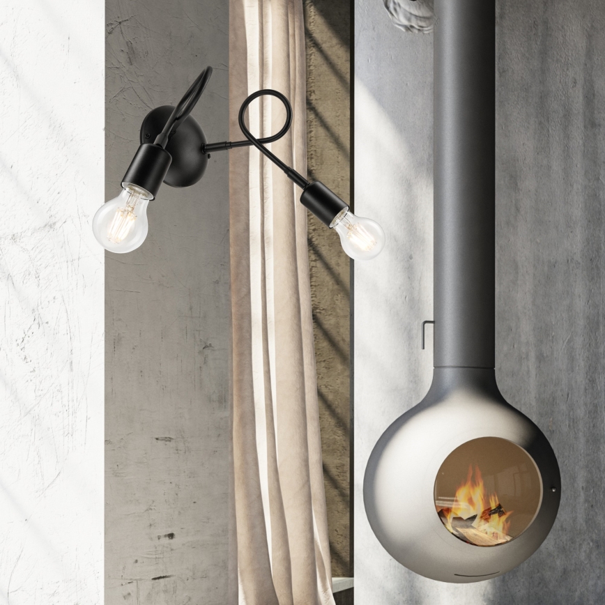 Wandlamp HARRY 2xE27/60W/230V