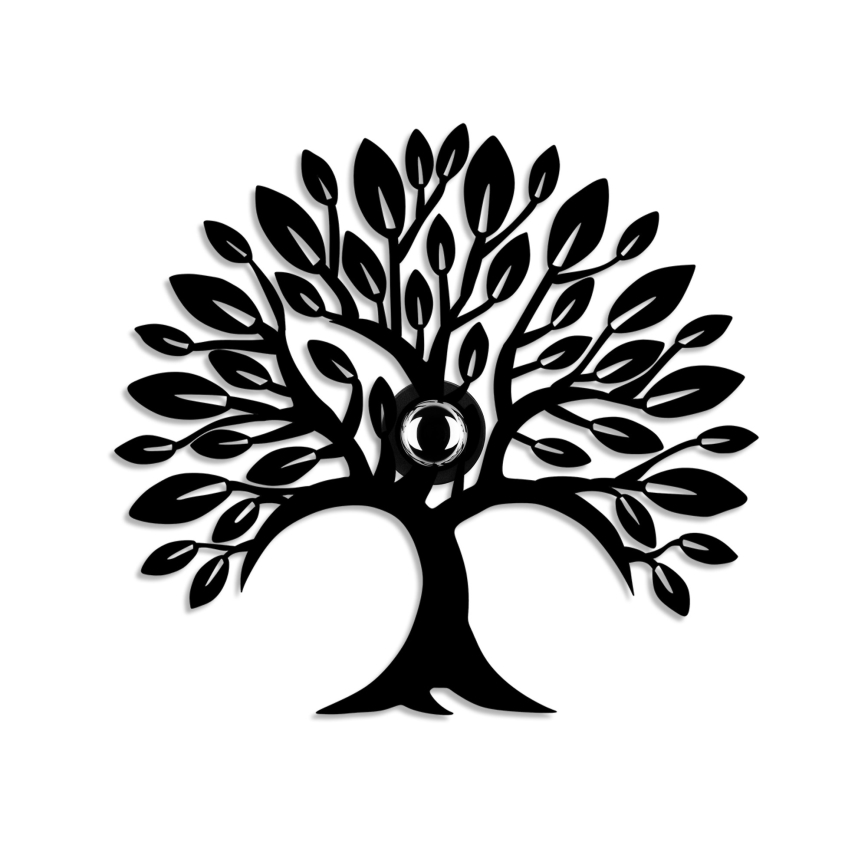 Wandlamp HEART TREE 1xE27/40W/230V zwart