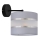 Wandlamp HELEN 1xE27/15W/230V grijs/zwart