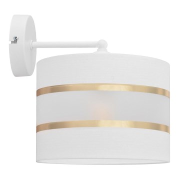 Wandlamp HELEN 1xE27/15W/230V wit/goud