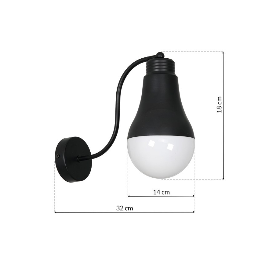 Wandlamp HELIOS 1xE14/40W/230V