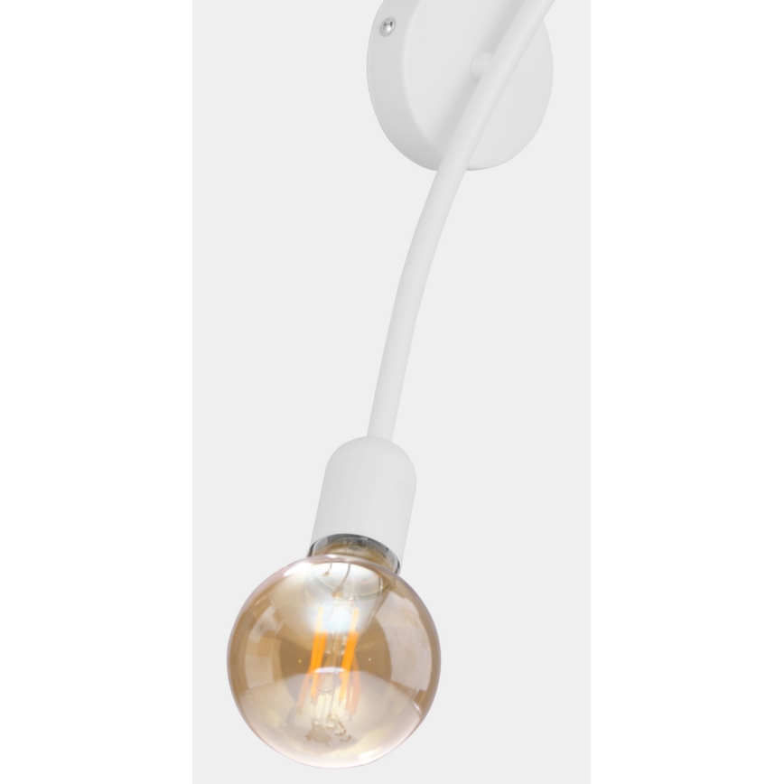 Wandlamp HELIX 2xE27/60W/230V wit