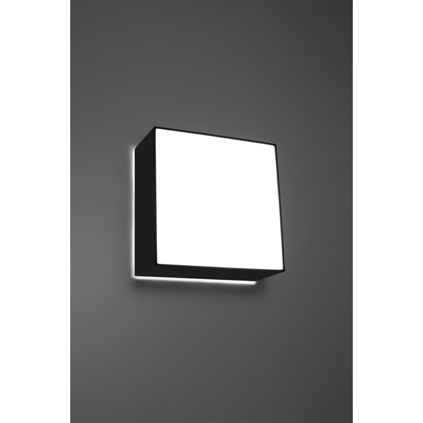 Wandlamp HORUS 1xE27/60W/230V zwart