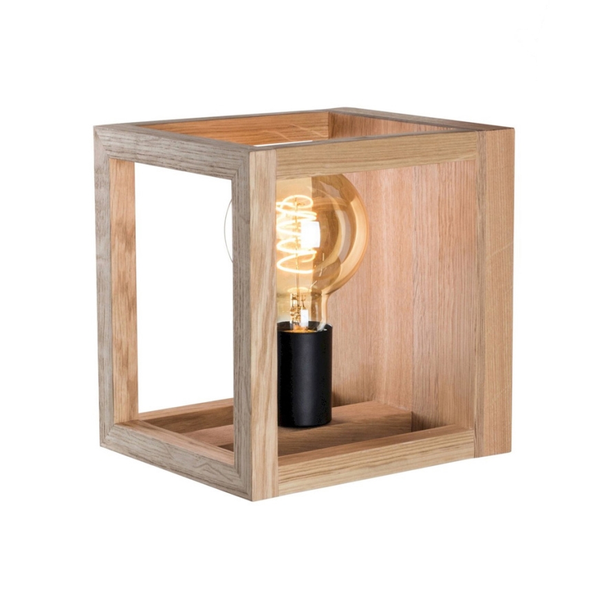 Wandlamp KAGO 1xE27/60W/230V eiken